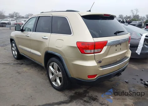 2011 Jeep Grand Cherokee Overland из США, поврежденный, VIN 1J4RR6GG5BC632829